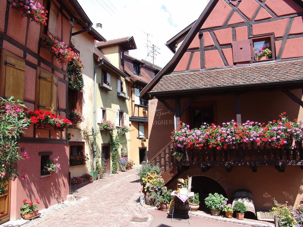 La Legende Des 2 Pierres Lägenhet Eguisheim Rum bild
