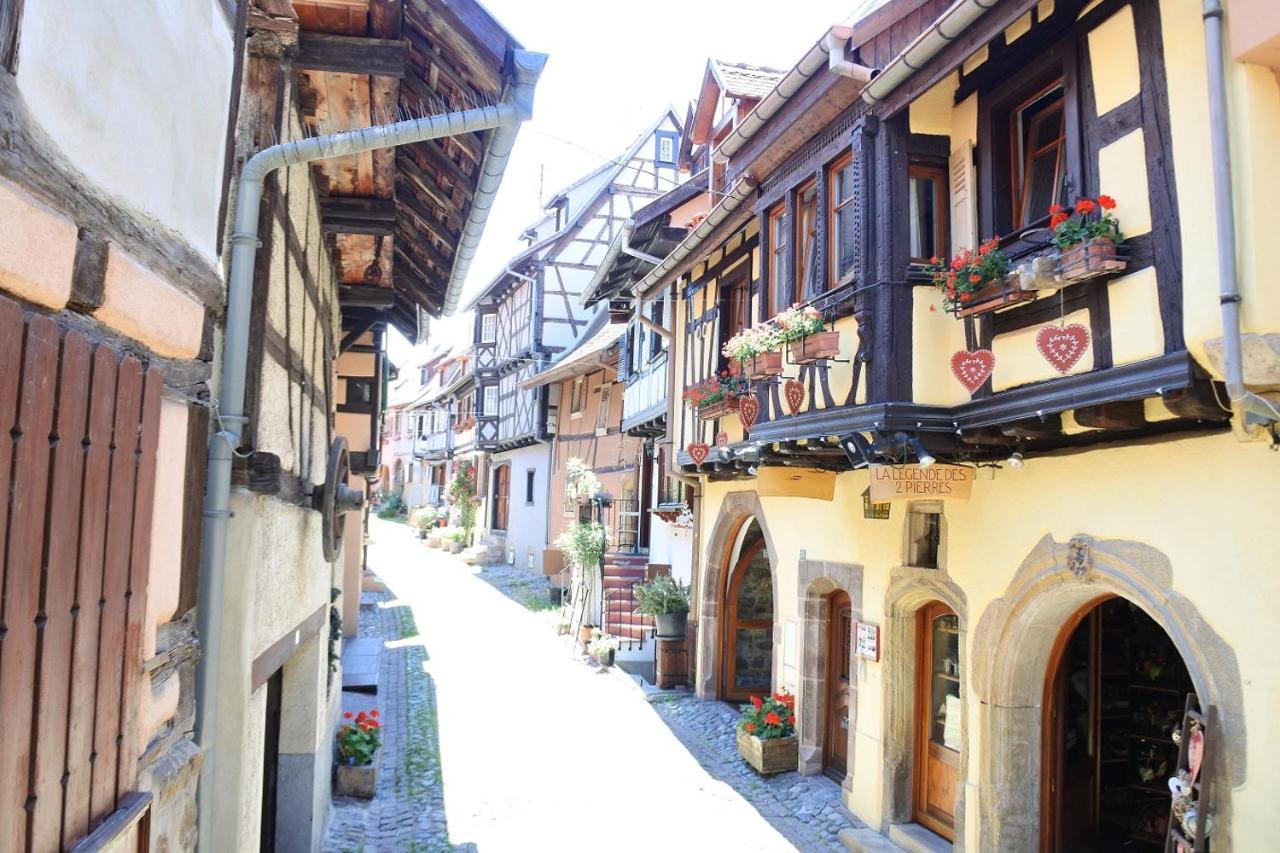 La Legende Des 2 Pierres Lägenhet Eguisheim Exteriör bild