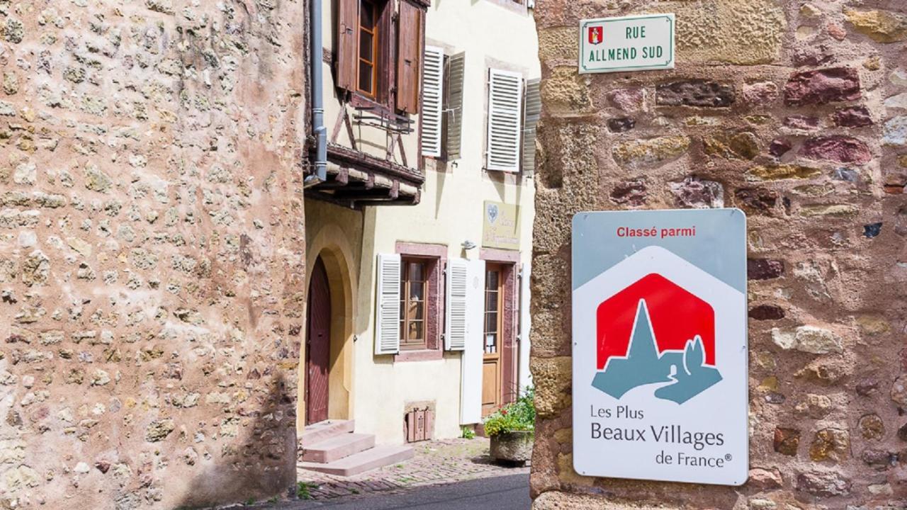 La Legende Des 2 Pierres Lägenhet Eguisheim Exteriör bild
