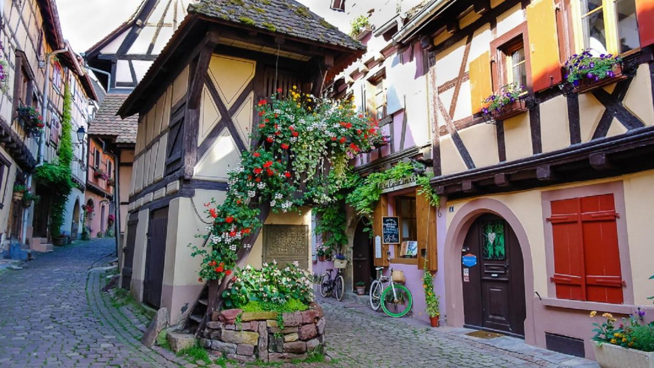 La Legende Des 2 Pierres Lägenhet Eguisheim Exteriör bild